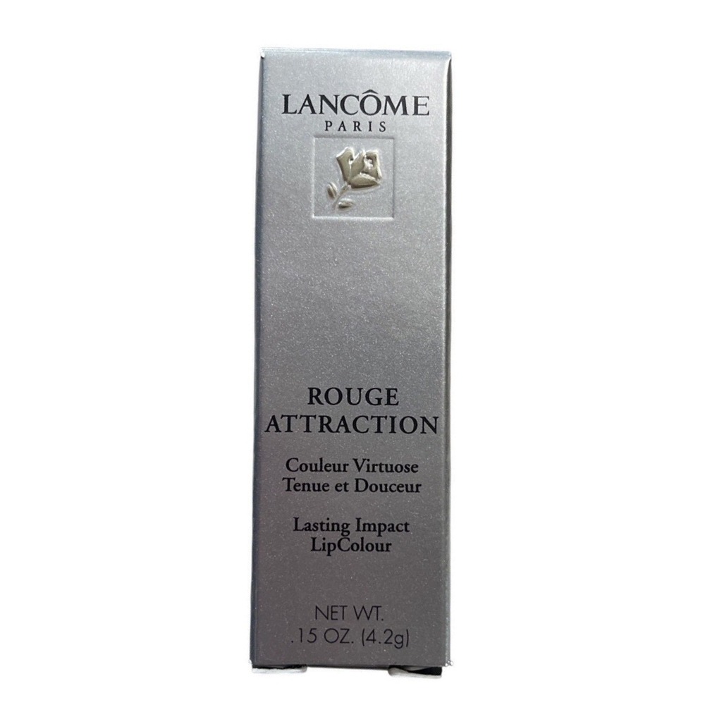 New Lancome Lipstick Lasting Impact BLAZE Discontinued .15‎ Oz Full Size
